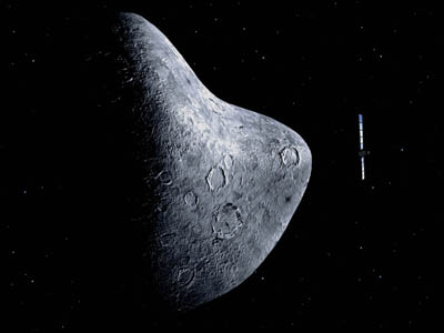Облет астероида Розеттой