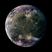 Ганимед, полная сфера. Снимок аппарата Galileo Orbiter